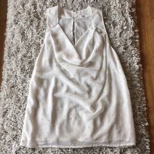 Robbi & Nikki Cowl Neck Stuudded Tank